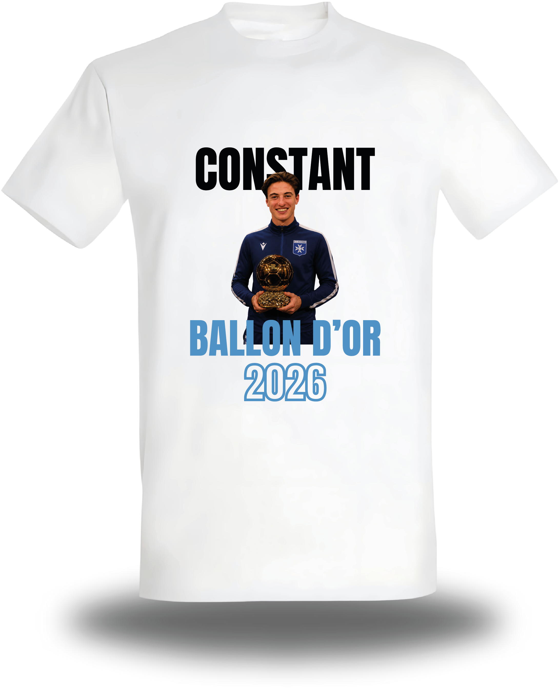 Camiseta Balón de Oro personalizable